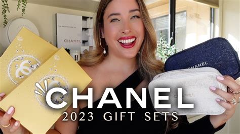 chanel gift set holiday 2023|chanel holiday gifts.